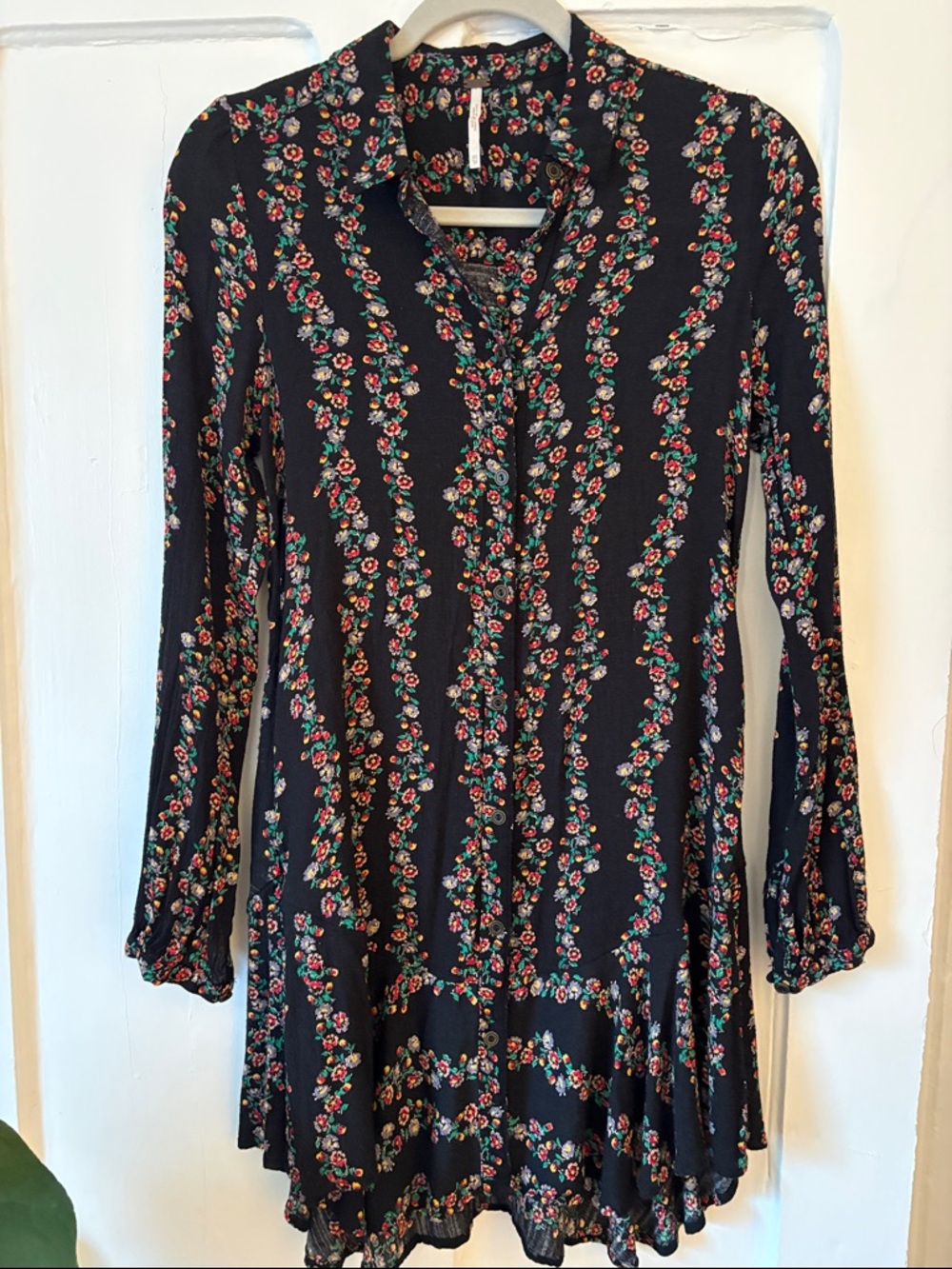 FREE PEOPLE SHIRT DRESS